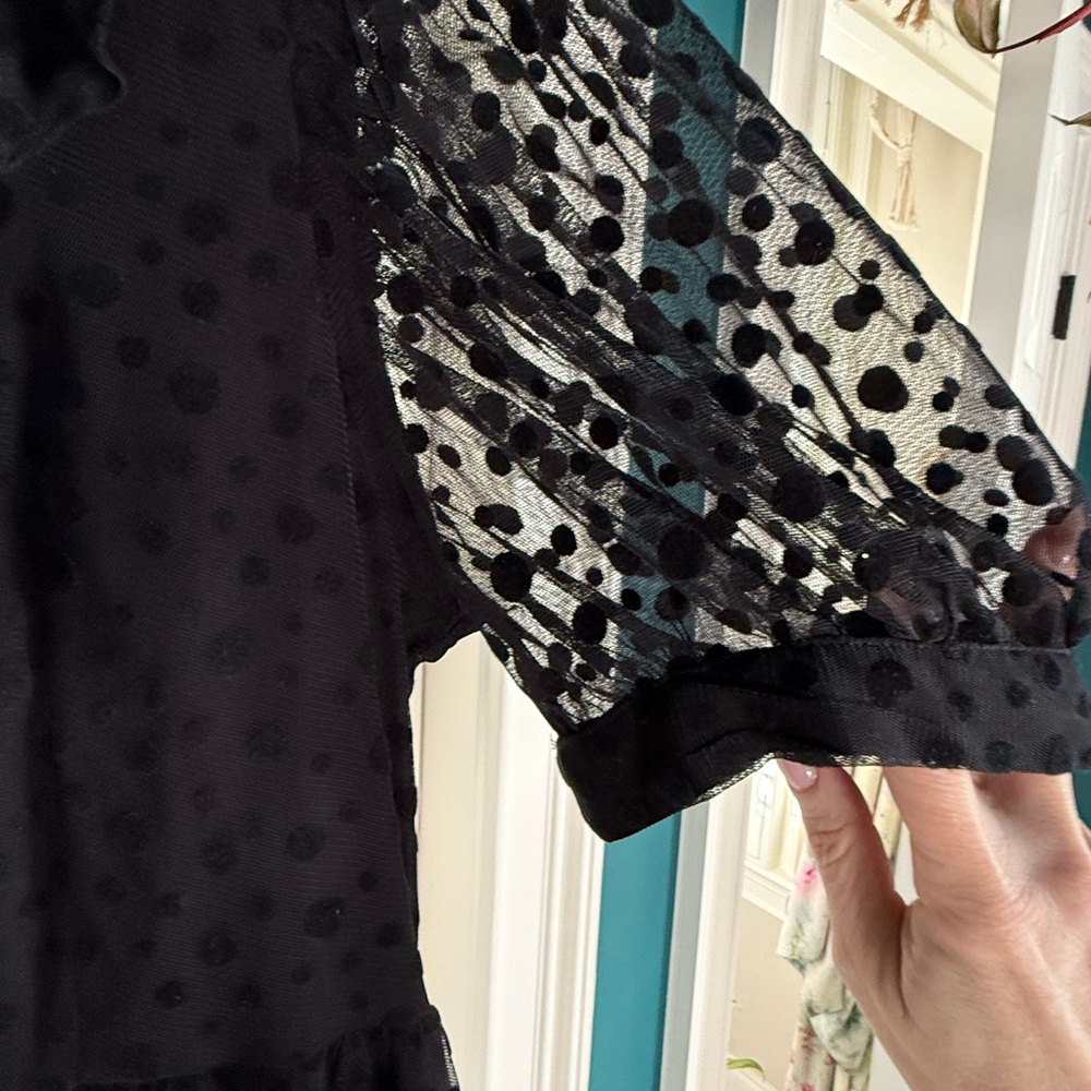Batsheva Black on Black Party Dress - Picture 3 of 7